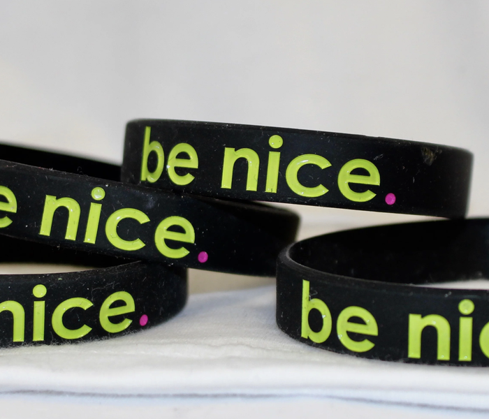 be nice. Wristband