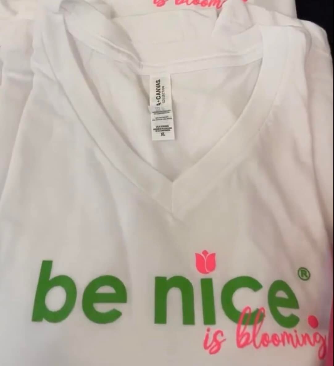 be nice. is blooming